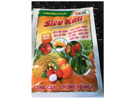 02 gói phân bón cao cấp SIÊU KALI gói 30gr