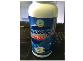 Chế phẩm Nano bạc HAKI 500ml dứng dụng thủy sản trồng trọt chăn nuôi