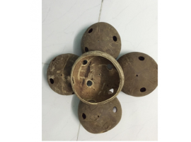 Combo 05 chậu gáo dừa đường kính 12 cm