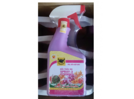 PHÂN BÓN LÁ ĐẦU TRÂU KÍCH RA HOA SPRAY 3 - 500ML - ĐẦU TRÂU SPRAY 3 - 500ML