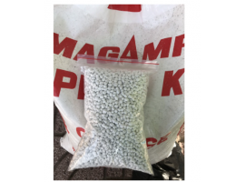 Phân bón MagampK 6-40-6-15 Nhật Bản hạt trắng kích thước 3mm gói 500g