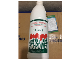 Phân Gro Power 12-4-8 nhập khẩu của Mỹ lọ 946ml