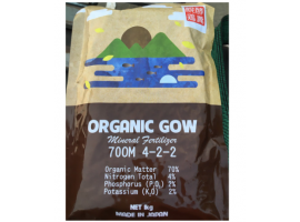 Phân Organic GOW Nhật Bản 4-2-2 gói 1kg