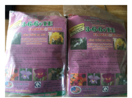 PHÂN TAN CHẬM3-6-6+TE CHO PHONG LAN CÂY CẢNH BONSAI gồm 36 túi nhỏ