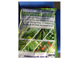 Xanh cây mát lá mạnh rễ Manzeb Xanh gói 1kg